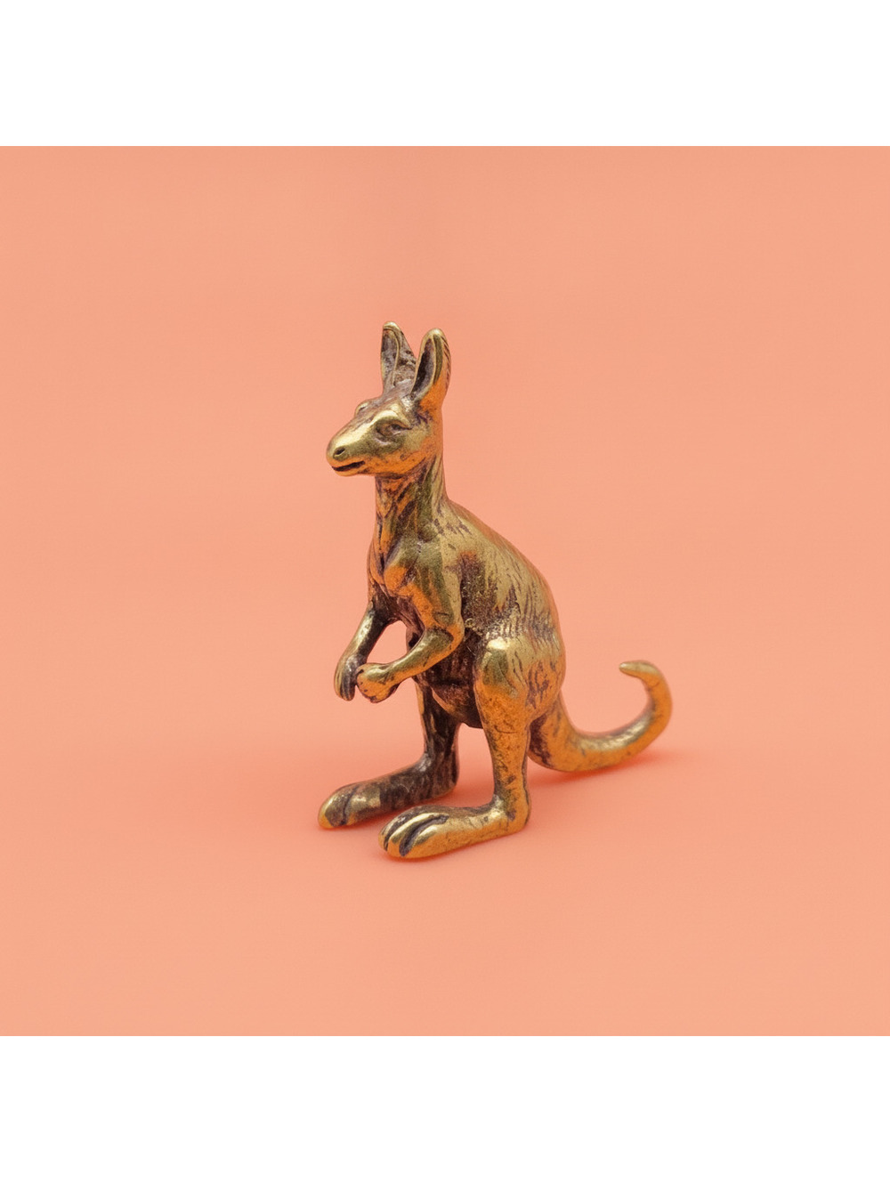 Brass Kangaroo Crafts Desktop Ornaments Decoration 🦩